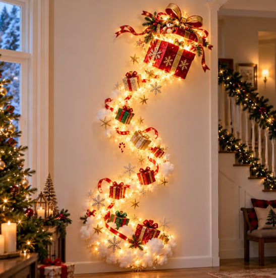 ⭐Christmas Magic Trail Wall Light – Bring Your Christmas Story to Life