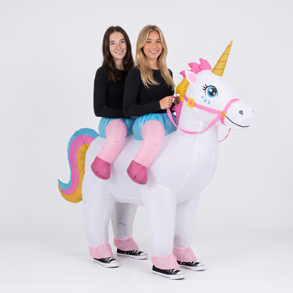🔥Inflatable Rainbow Unicorn Costume