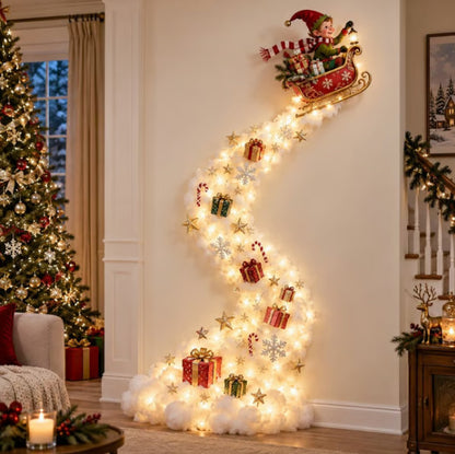 ⭐Christmas Magic Trail Wall Light – Bring Your Christmas Story to Life