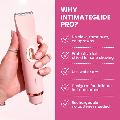 🔥2-in-1 Bikini Trimmer & Body Shaver – Smooth, Gentle & Rechargeable