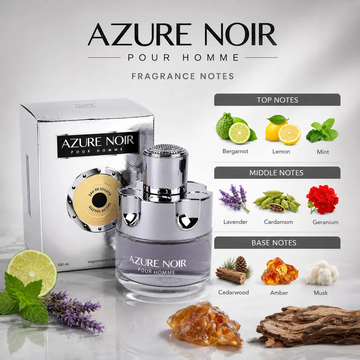 ❤️Men's Eau de Parfum – 3.4 Fl Oz