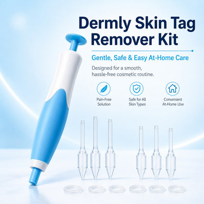 Painless removal kit for skin growths