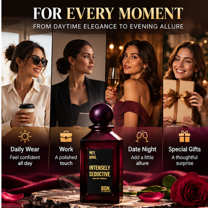 ❤️Intensely Seductive Eau de Parfum – Floral Vanilla Perfume for Women, 100ml