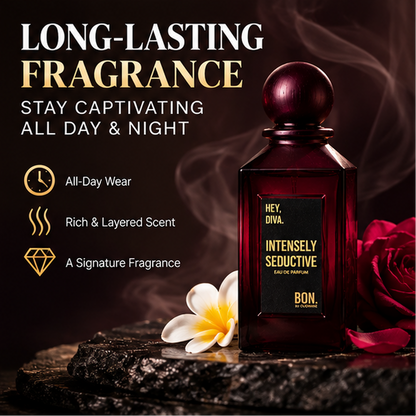 ❤️Intensely Seductive Eau de Parfum – Floral Vanilla Perfume for Women, 100ml