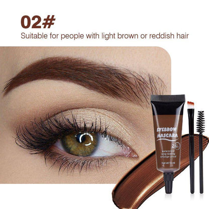 2 PCS Waterproof Long-Lasting Brow Gel