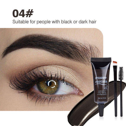 2 PCS Waterproof Long-Lasting Brow Gel