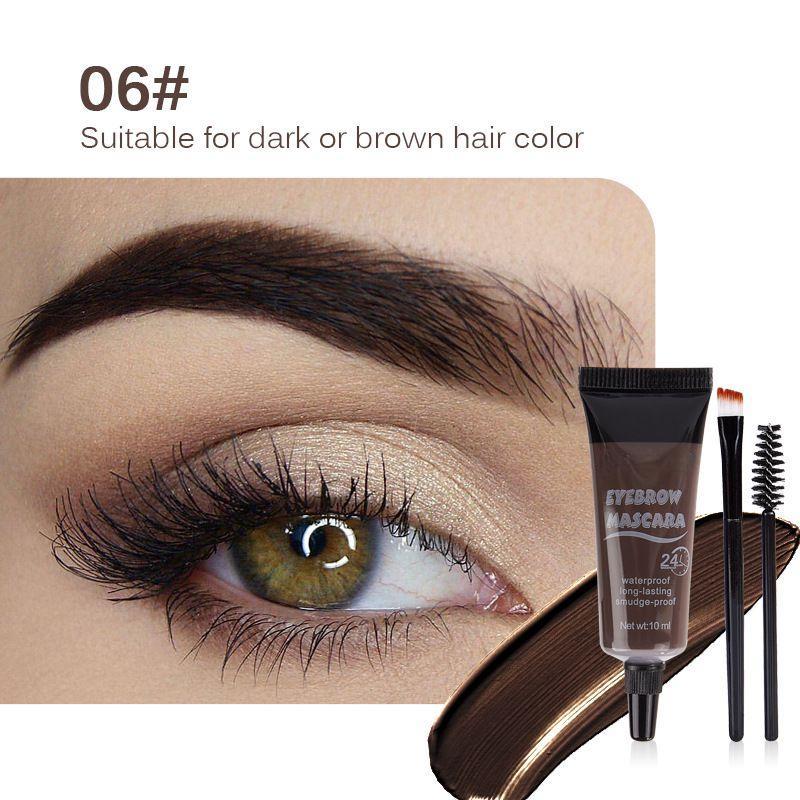 2 PCS Waterproof Long-Lasting Brow Gel