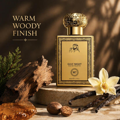 Midnight Citrus Cedar Unisex Eau de Parfum – Long Lasting Arabian Inspired Fragrance