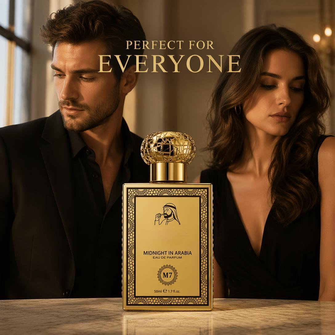 Midnight Citrus Cedar Unisex Eau de Parfum – Long Lasting Arabian Inspired Fragrance