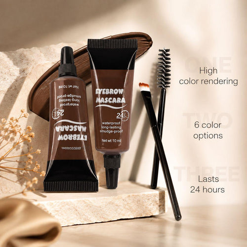2 PCS Waterproof Long-Lasting Brow Gel