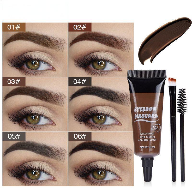 2 PCS Waterproof Long-Lasting Brow Gel