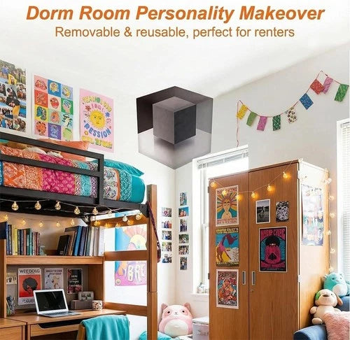 ❤️3D Optical Illusion Corner Wall Art – Peel & Stick