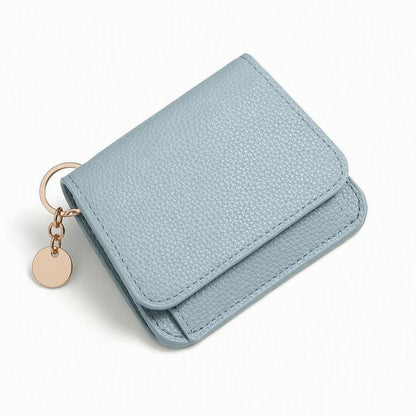 💳 Pocket-Sized Elegance | Women's Elegant Minimalist Short Slim Bifold Purse, RFID Blocking Card Holder & Compact Coin Wallet ✨