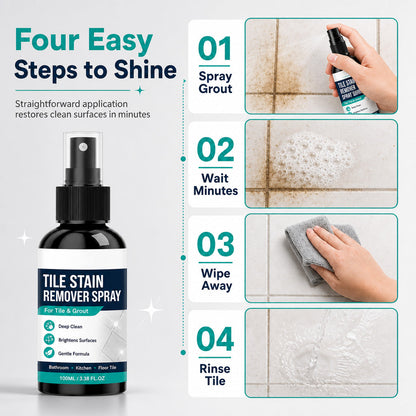 🎉 Grout Cleaning Spray – Easy Care for Tile Lines & Damp-Area Stains
