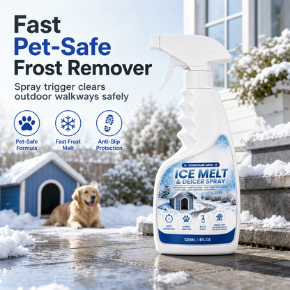 ❄️Outdoor De-Icing & Snow Melting Spray – pet-safe, dissolves frost on contact. Clear steps, walkways & patios fast