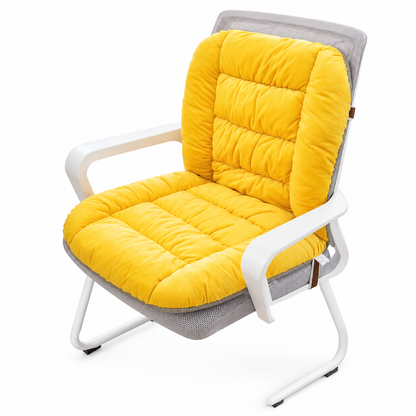 🔥Thickened Plush Integrated Heated Seat Cushion with Backrest