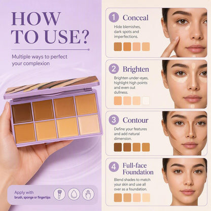 8-Shade Soft Matte Concealer Palette✨