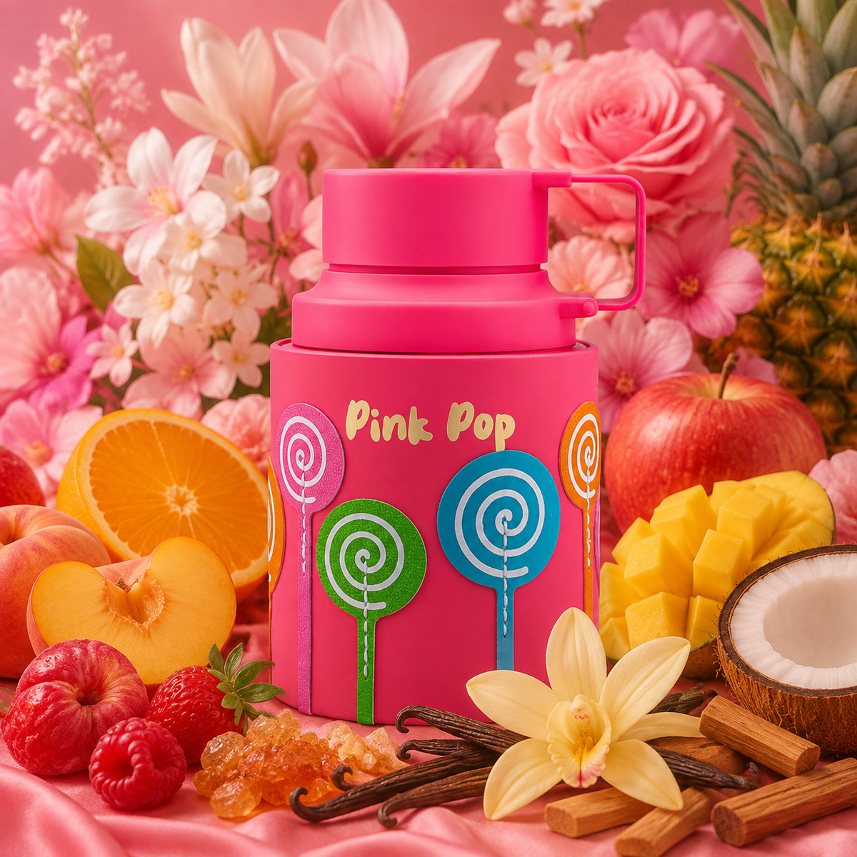 Armaf Odyssey Pink Pop Gourmand Fruity Edition, 3.4 onzas / 100 ml