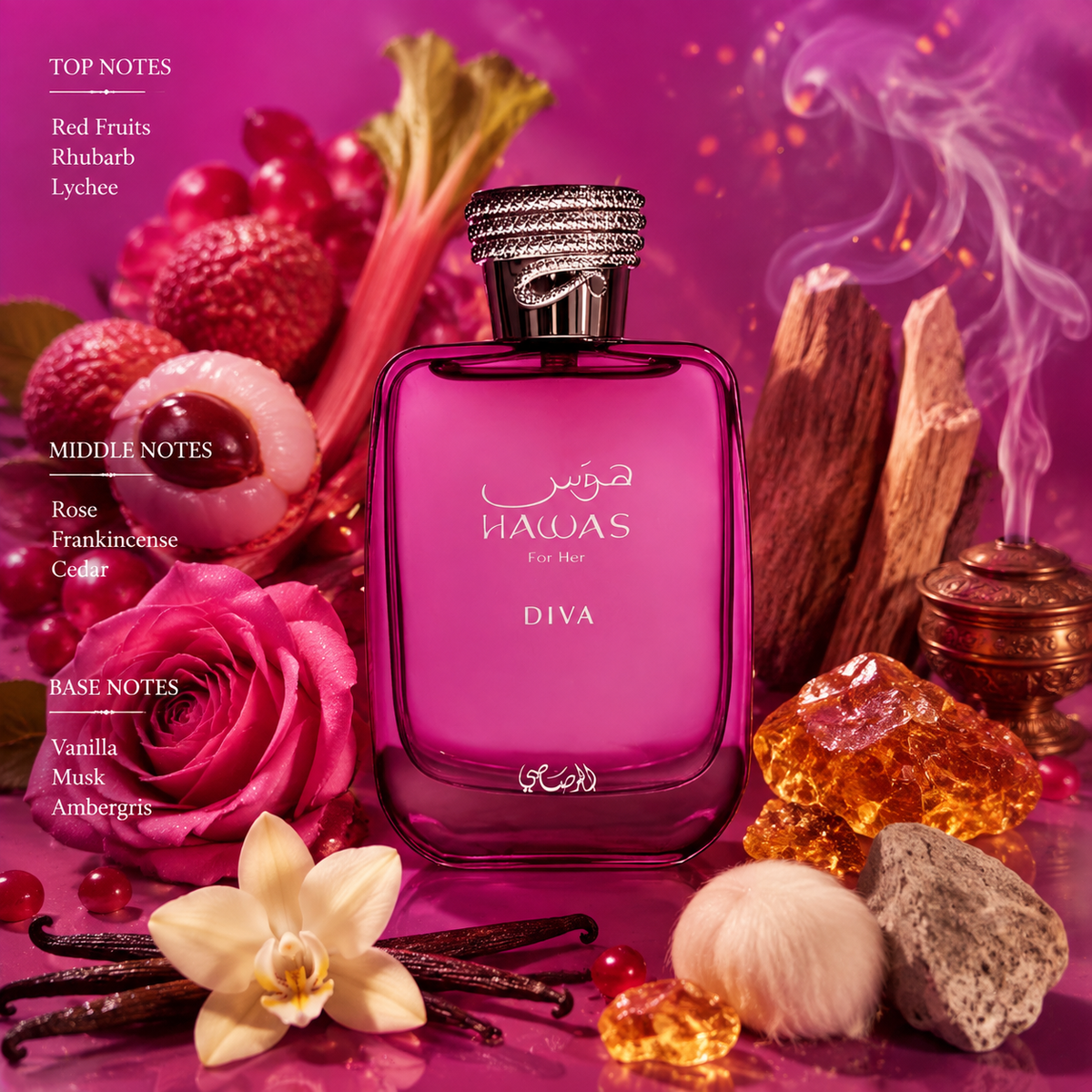 RASASI Diva for Women - 3.38 oz EDP Spray