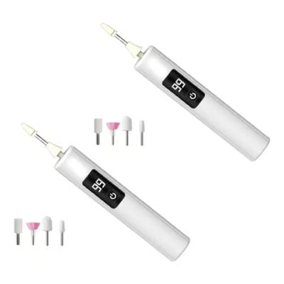 Set profesional de torno eléctrico para uñas: herramienta versátil para el cuidado de las uñas con pantalla digital inteligente de velocidad